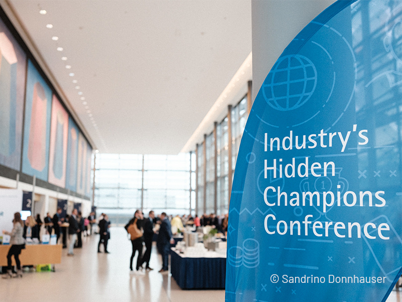 Beachflag "Industry Hidden Champions Conference"