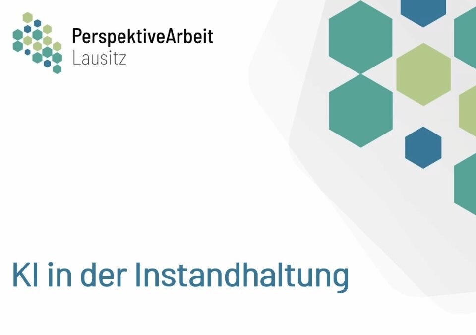 „Instandhaltung passgenau planen? Macht bei uns die KI!“