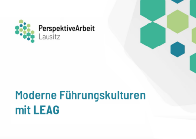 Führungskultur als Treiber in der Region Lausitz im Blick