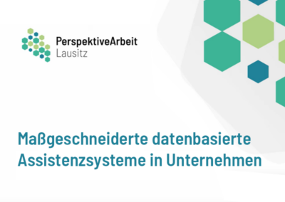 Maßgeschneiderte datenbasierte Assistenzsysteme in Unternehmen
