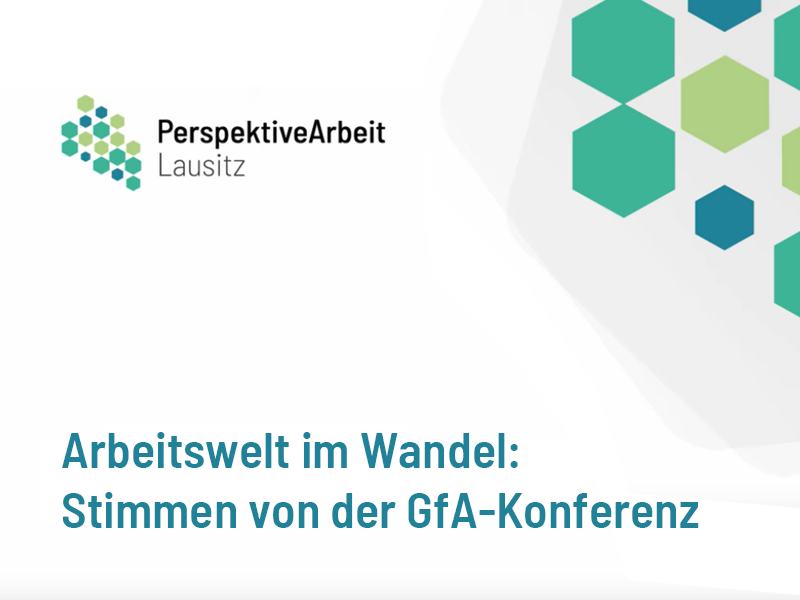 Arbeitswelt im Wandel: Stimmen von der GfA-Konferenz