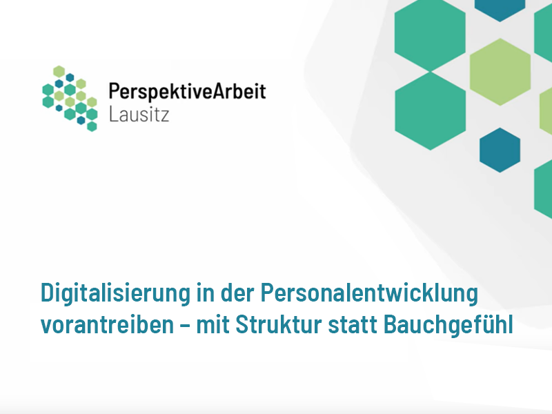 Digitalisierung in der Personalentwicklung vorantreiben – mit Struktur statt Bauchgefühl