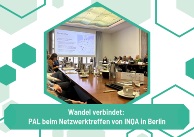 Wandel verbindet: PAL beim Netzwerktreffen von INQA in Berlin