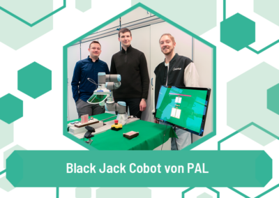 Die Köpfe hinter dem Black Jack Cobot von PAL