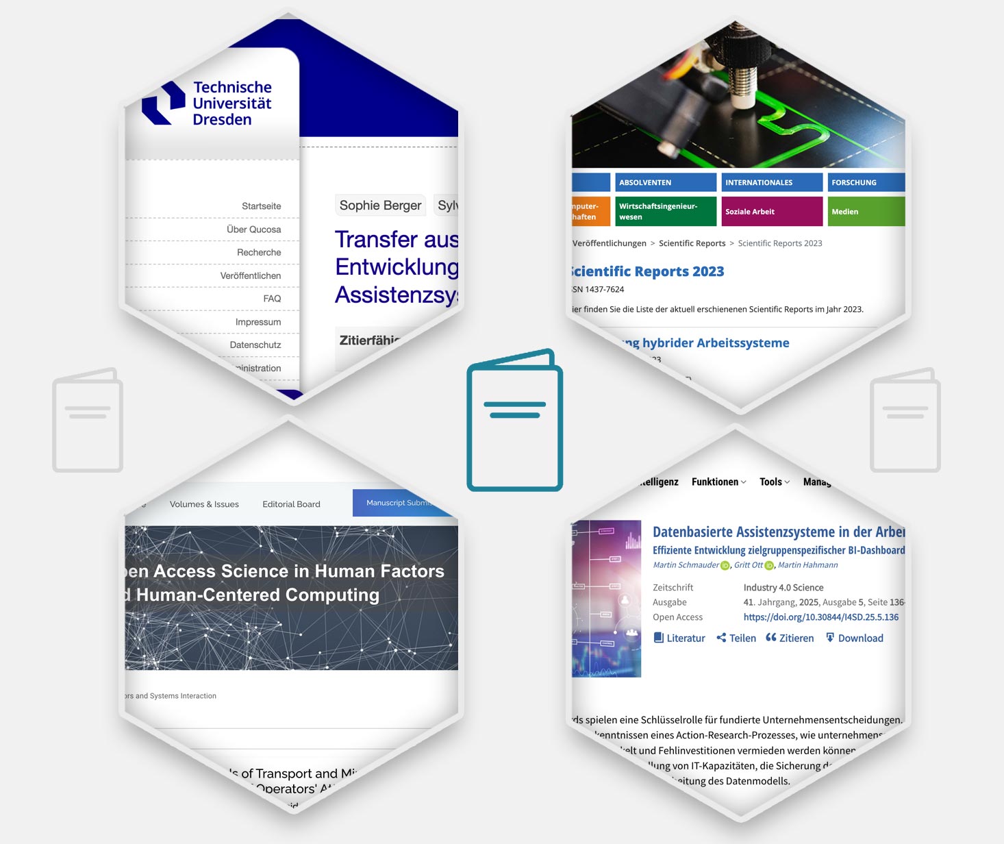 Collage-Publikationen