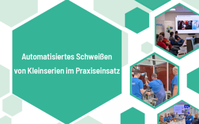 Innovation Days bei caleg: Automatisiertes Schweißen von Kleinserien im Praxiseinsatz