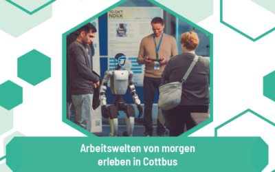 Arbeitswelten von morgen zum Anfassen: BTU AWIP auf der „Nacht der kreativen Köpfe 2026“